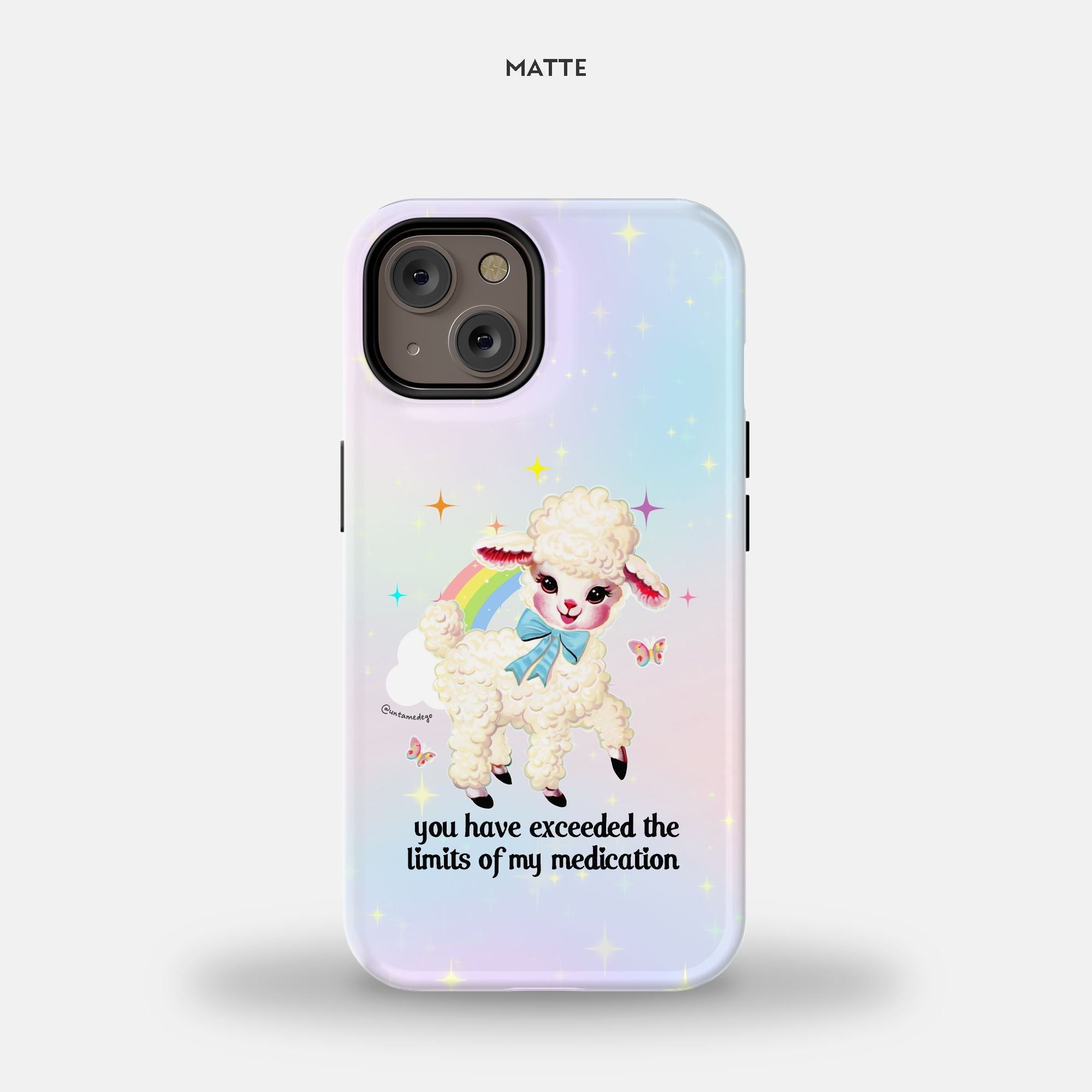 You Have Exceeded The Limits Of My Medication iPhone 14 MagSafe Tough Case - UntamedEgo LLC.