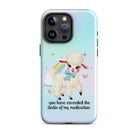 You Have Exceeded The Limits Of My Medication Tough Case for iPhone® - UntamedEgo LLC.