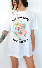 You Just Yee'd Your Last Haw Luna Cowboy Kitty Tee - UntamedEgo LLC.