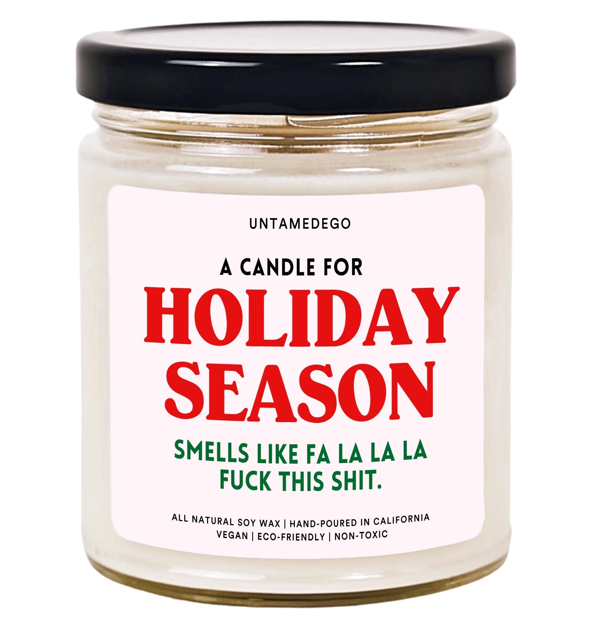 A Candle For Holiday Season Hand Poured Candle - UntamedEgo LLC.