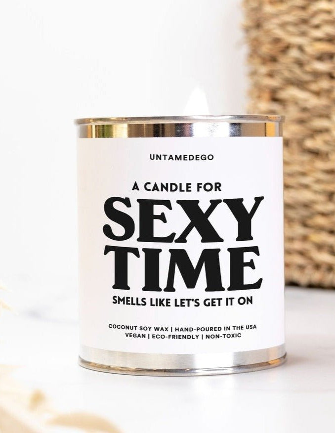A Candle For Sexy Time 16oz Paint Can Candle - UntamedEgo LLC.