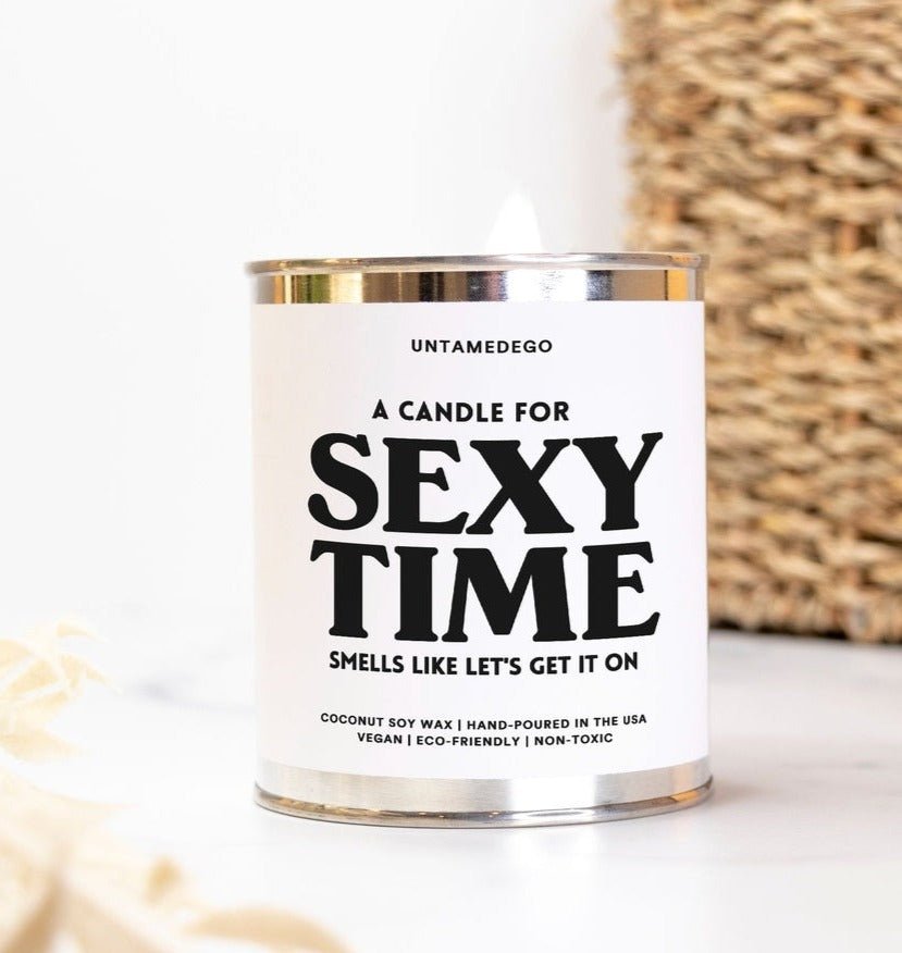 A Candle For Sexy Time 16oz Paint Can Candle - UntamedEgo LLC.