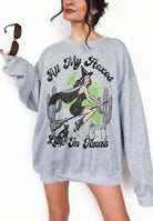 All My Hexes Live In Texas Halloween Crew Halloween Sweatshirt - UntamedEgo LLC.