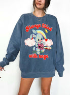 Always Filled With Rage Bunny Crew Sweatshirt - UntamedEgo LLC.