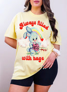 Always Filled With Rage Bunny Tee - UntamedEgo LLC.