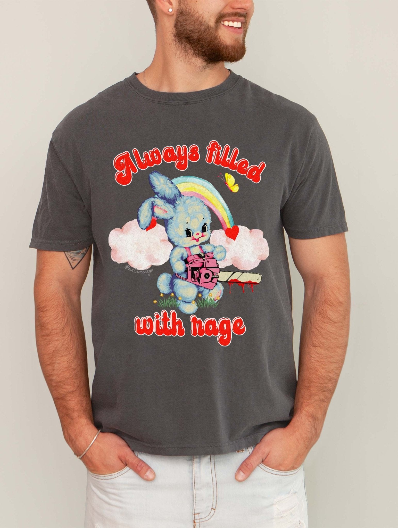 Always Filled With Rage Mens Tee - UntamedEgo LLC.