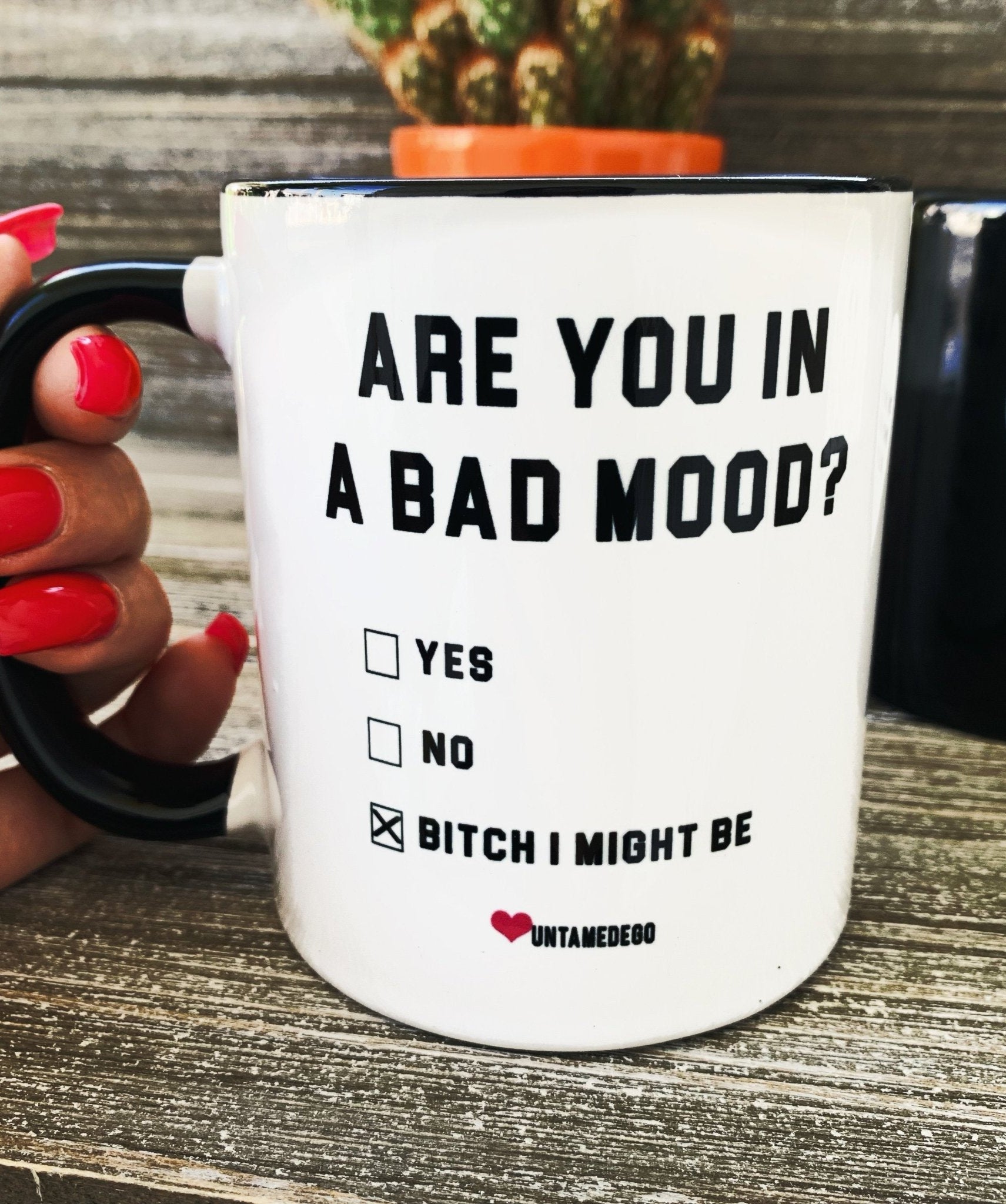 Are you In A Bad Mood? Bitch, I Might Be 11oz Mug - UntamedEgo LLC.