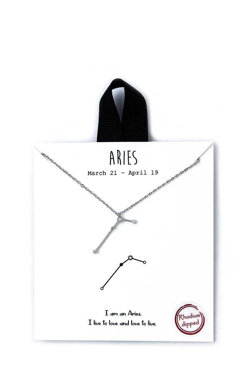 Aries Constellation Star Charm Necklace - UntamedEgo LLC.
