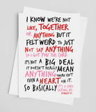 Awkward Greeting Card - UntamedEgo LLC.