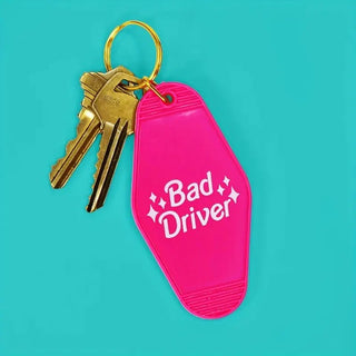 Bad Driver Motel Keychain - UntamedEgo LLC.