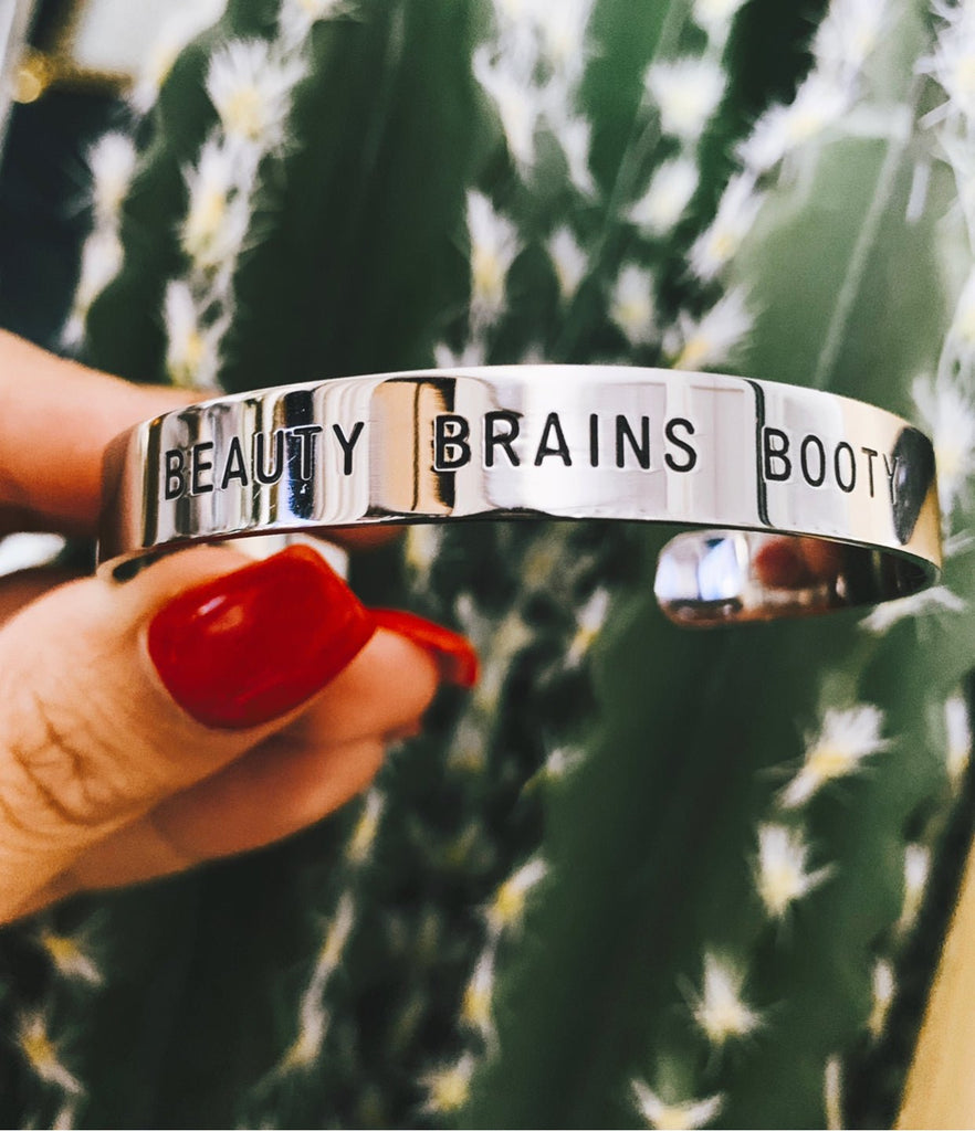 Beauty Brains Booty Bracelet Cuff - UntamedEgo LLC.