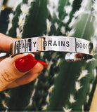 Beauty Brains Booty Bracelet Cuff - UntamedEgo LLC.