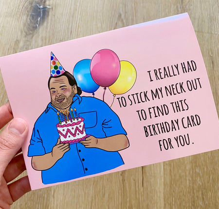 Big Ed Birthday Greeting Card | UntamedEgo LLC.