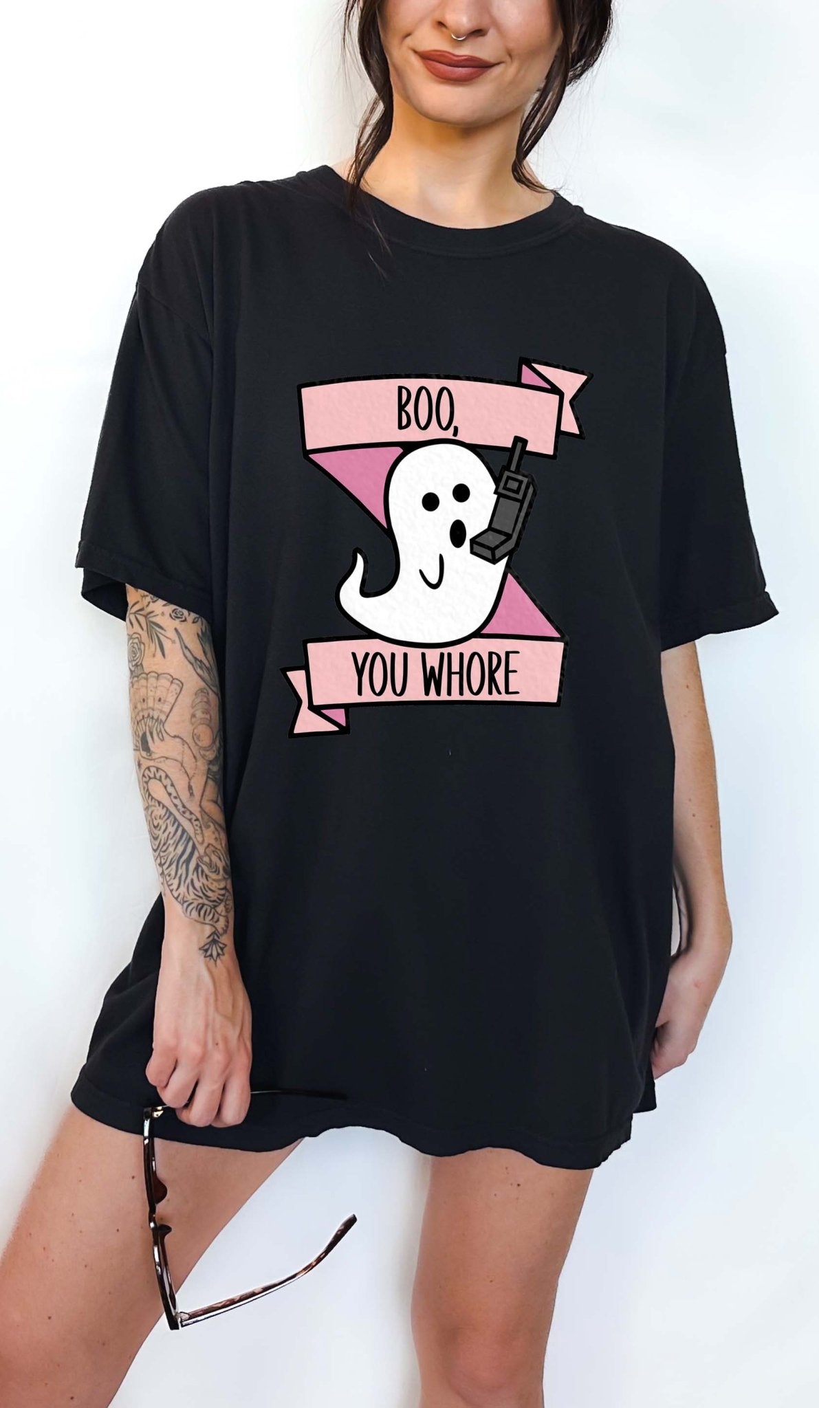 Boo Ghostie Halloween Tee - UntamedEgo LLC.