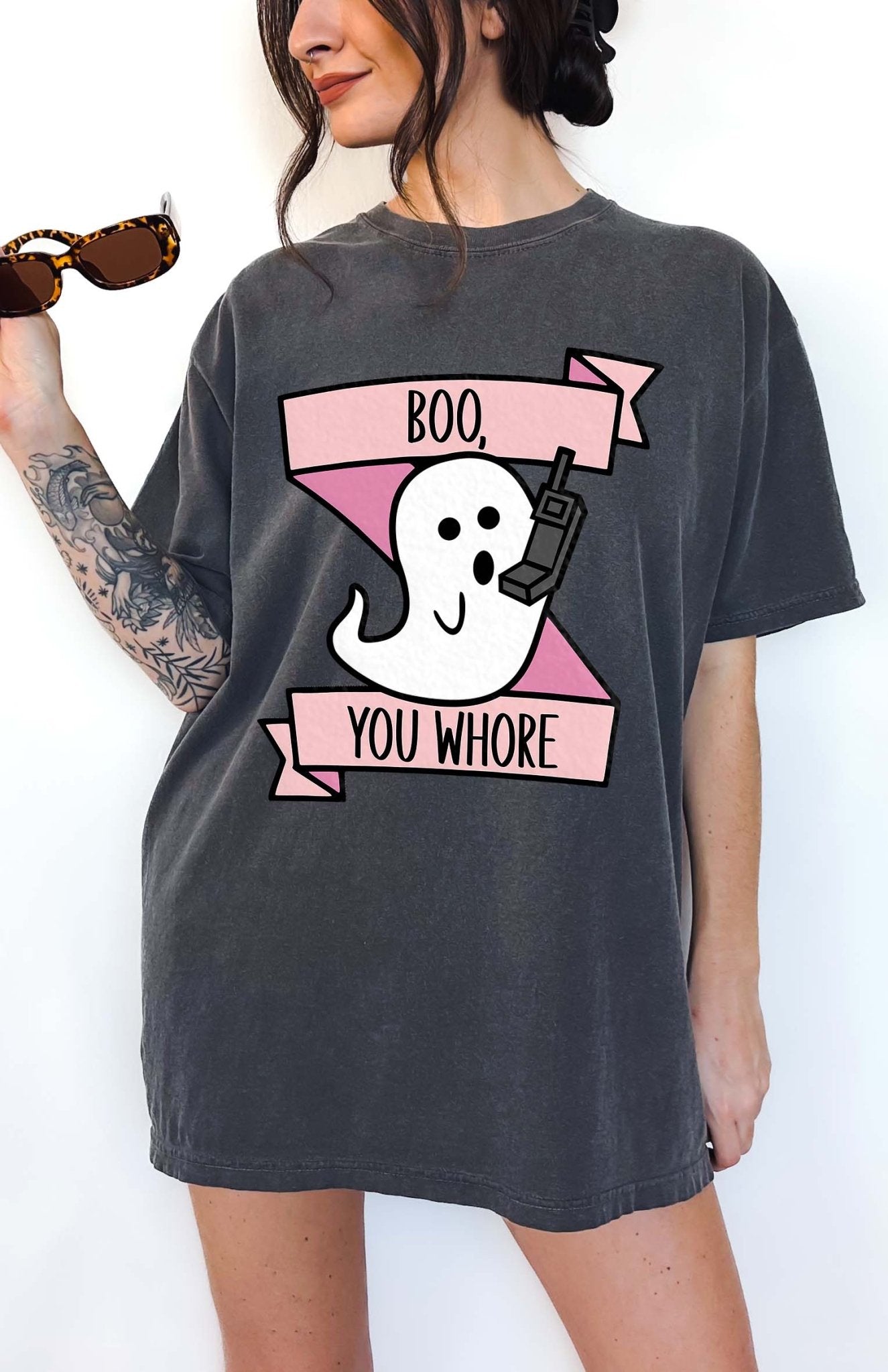 Boo Ghostie Halloween Tee - UntamedEgo LLC.