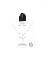 Cancer Constellation Star Charm Necklace - UntamedEgo LLC.