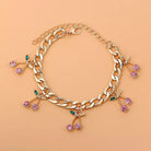 Cherry Fetish Cuban Link Bracelet - UntamedEgo LLC.