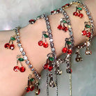 Cherry Fetish Diamond Link Bracelet - UntamedEgo LLC.