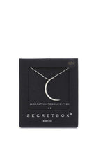 Crescent Diamond Gold Dipped Necklace - UntamedEgo LLC.