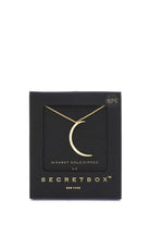 Crescent Diamond Gold Dipped Necklace - UntamedEgo LLC.