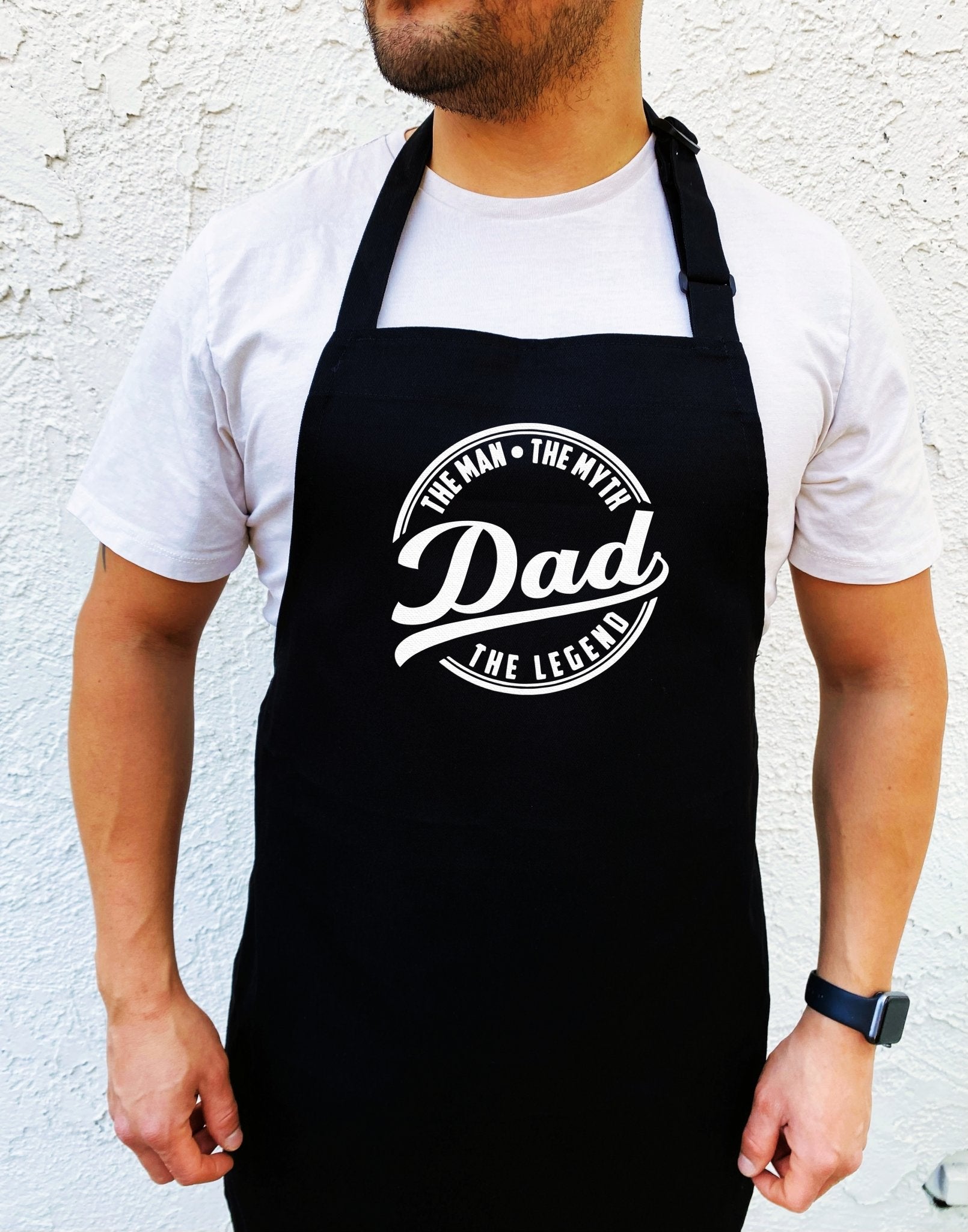 Dad The Man The Myth The Legend Apron - UntamedEgo LLC.