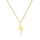 Dainty Lighting Bolt Necklace - UntamedEgo LLC.