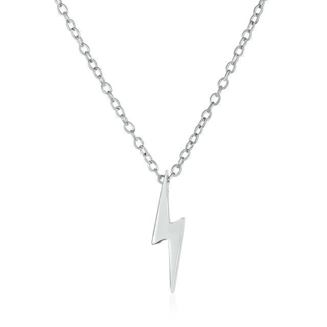 Dainty Lighting Bolt Necklace - UntamedEgo LLC.