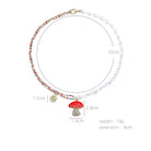 Daisy Mushroom Pendant Necklace - UntamedEgo LLC.