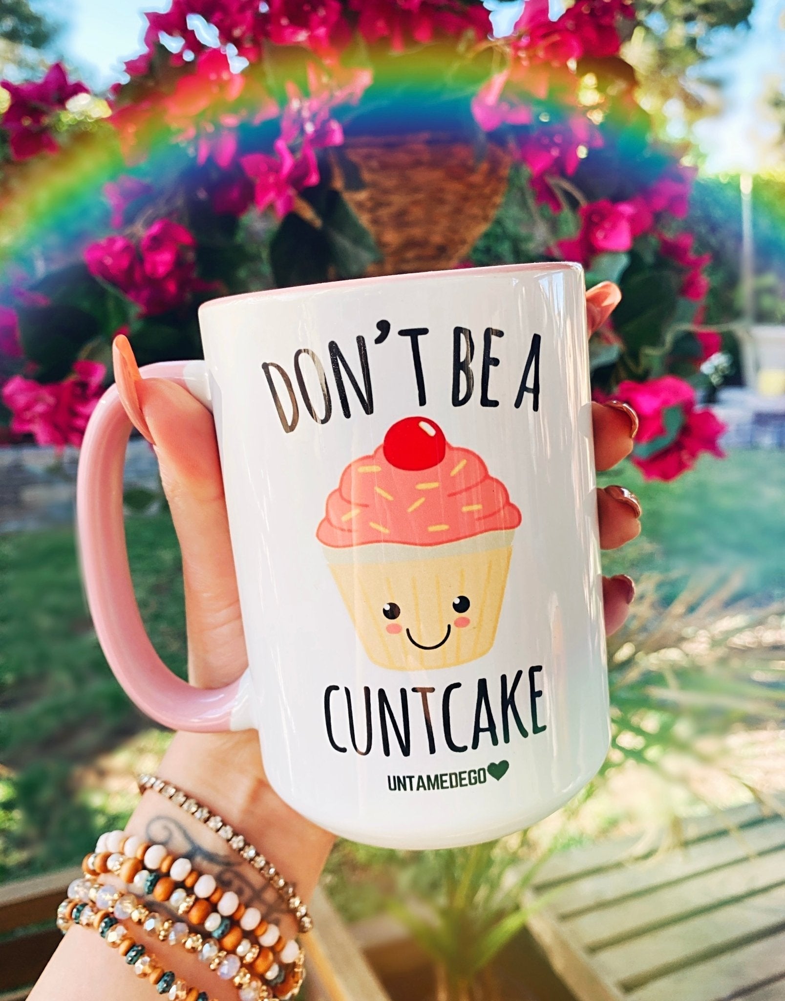 Don't Be A Cunt Cake Mug - UntamedEgo LLC.