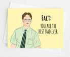 Dwight Dad Greeting Card - UntamedEgo LLC.