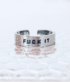 F It Ring - UntamedEgo LLC.