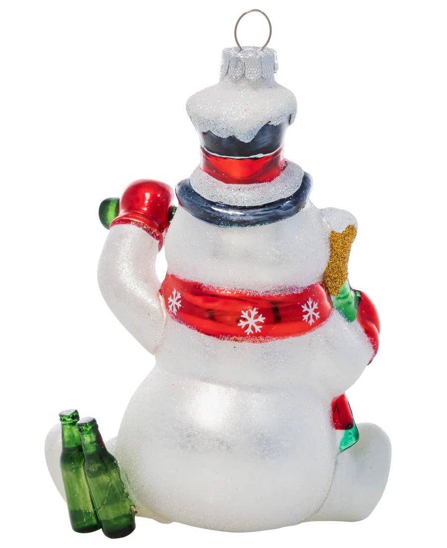 Faded Frosty Christmas Ornaments - UntamedEgo LLC.