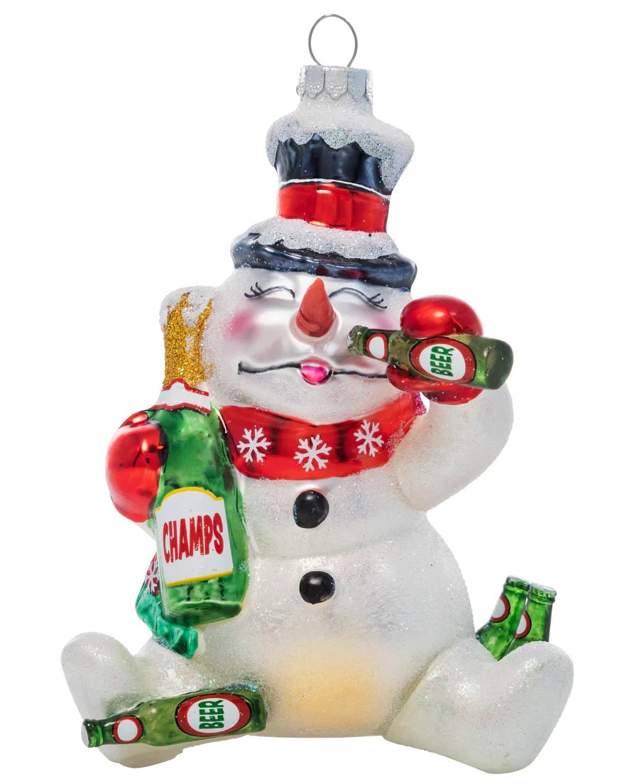 Faded Frosty Christmas Ornaments - UntamedEgo LLC.