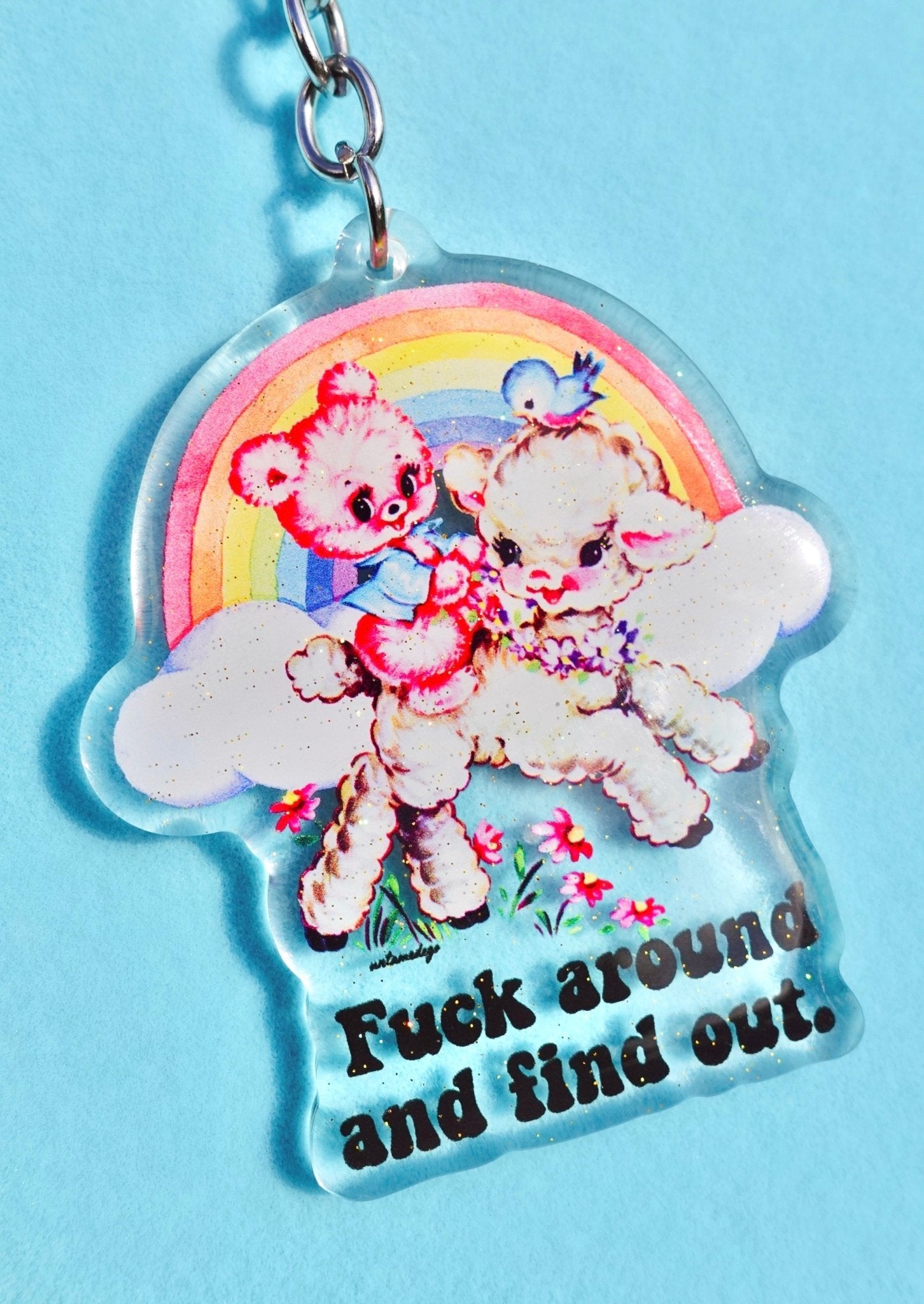 Find Out Acrylic Keychain - UntamedEgo LLC.