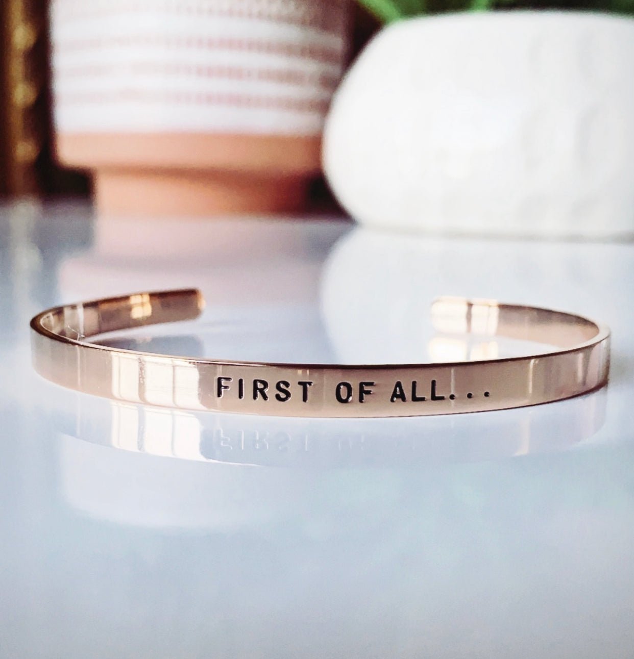 First Of All Bracelet Cuff - UntamedEgo LLC.