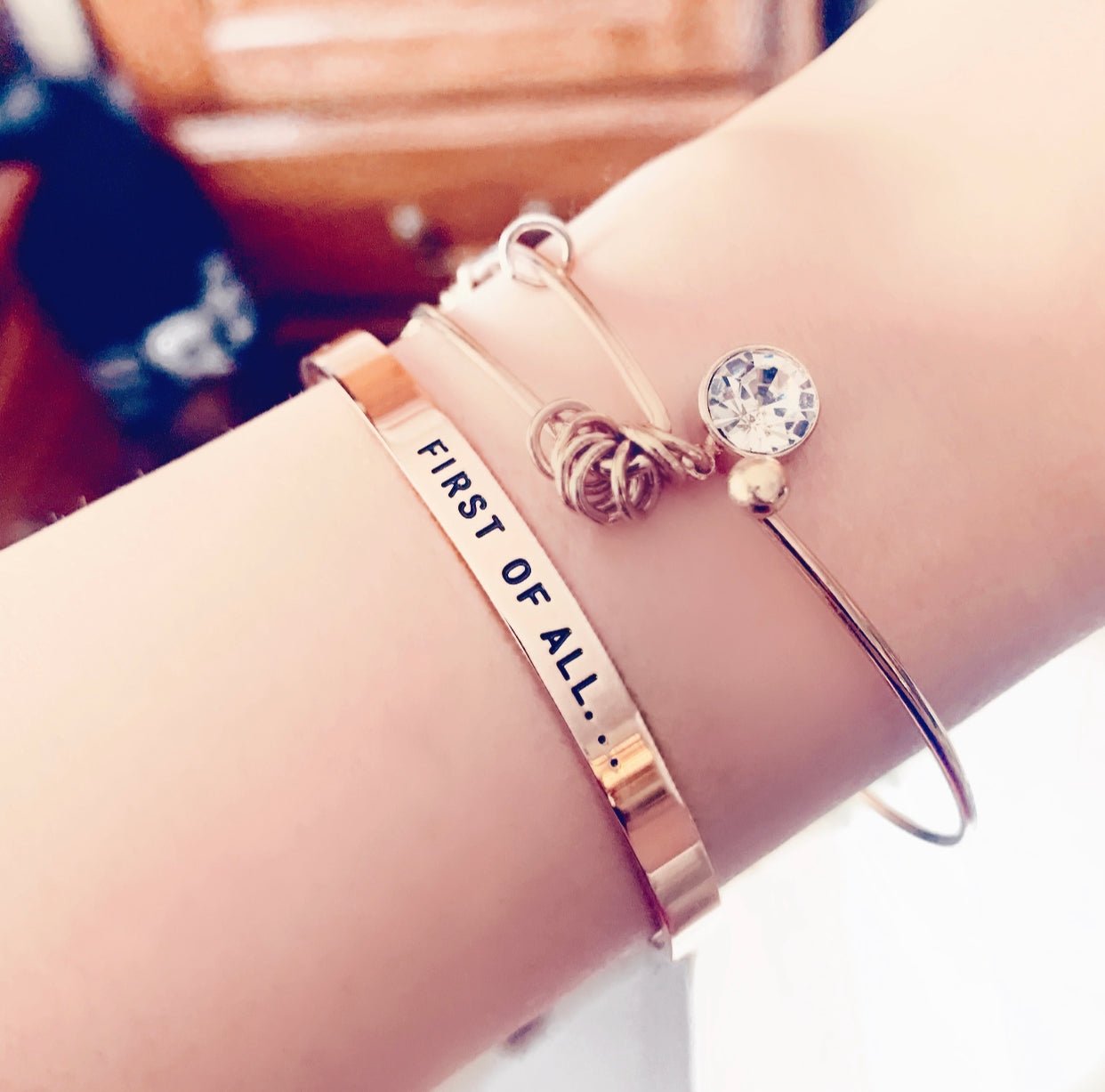 First Of All Bracelet Cuff - UntamedEgo LLC.