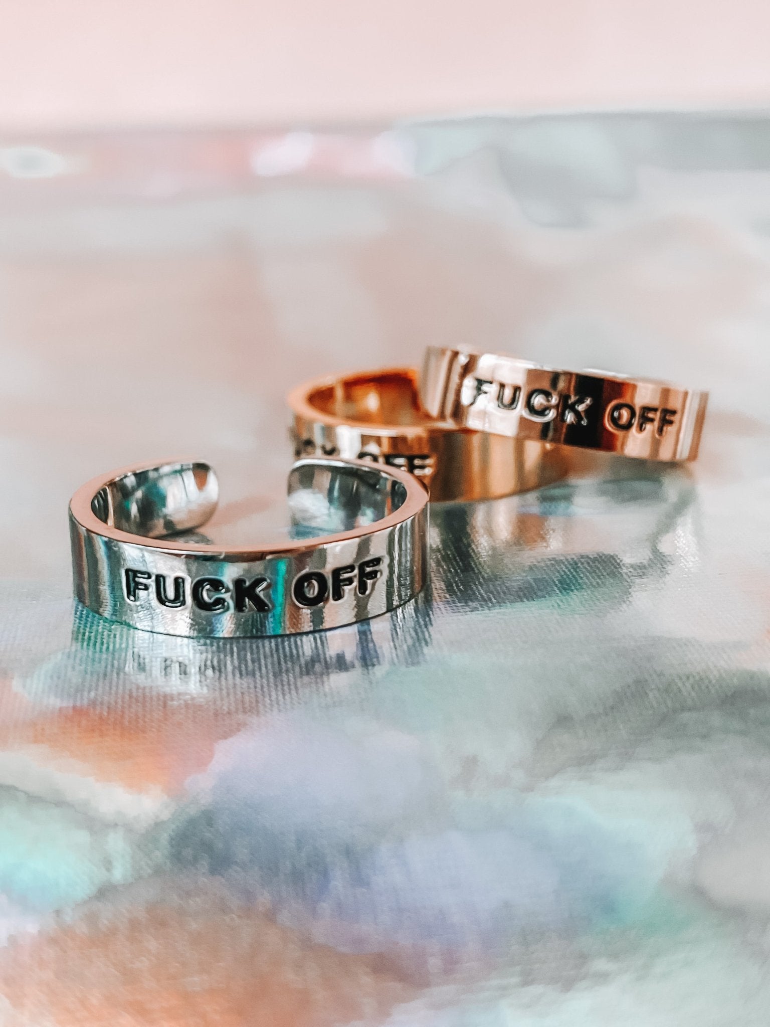 Fuck Off Ring - UntamedEgo LLC.