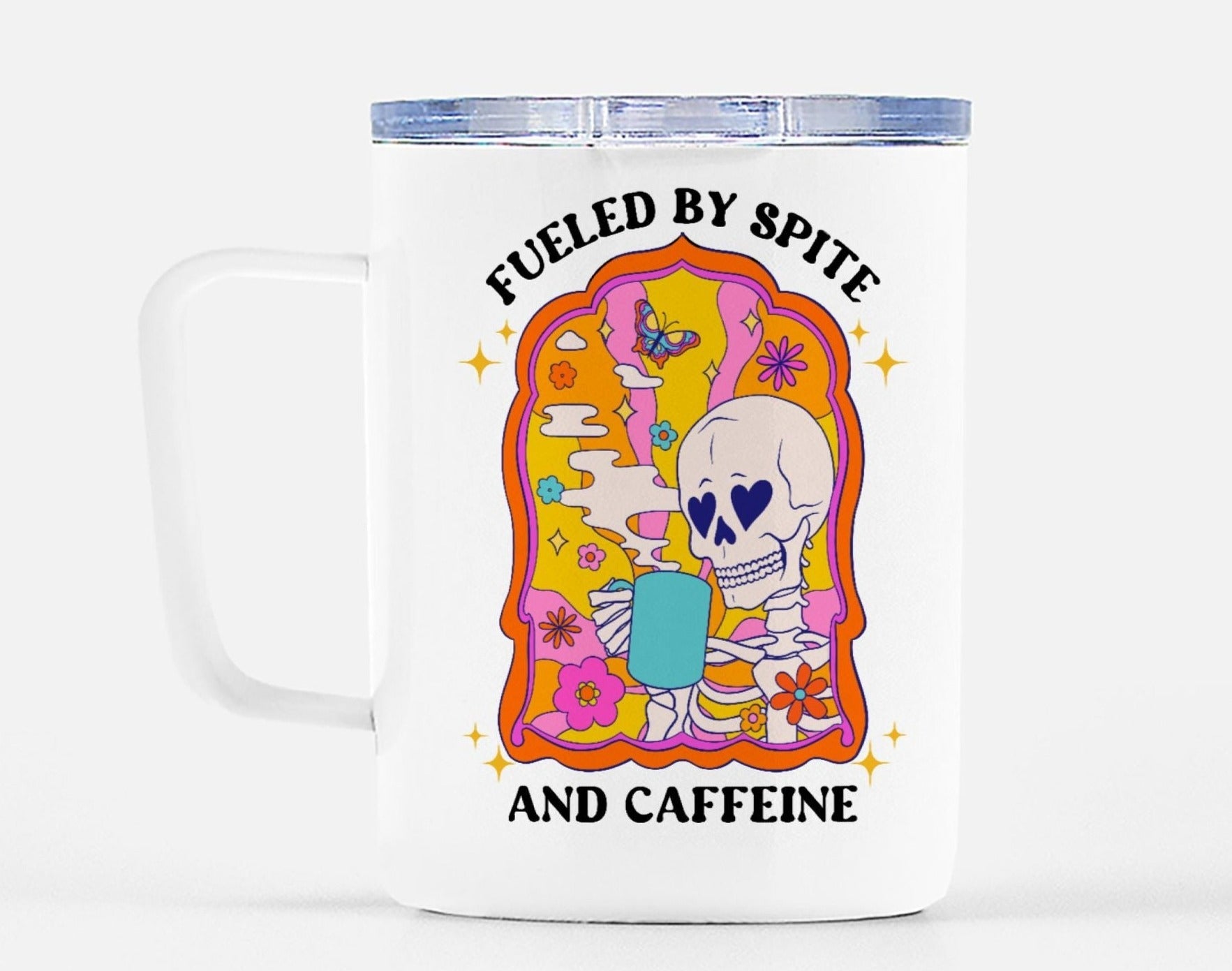 Fueled By Spite And Caffeine Mugs - UntamedEgo LLC.