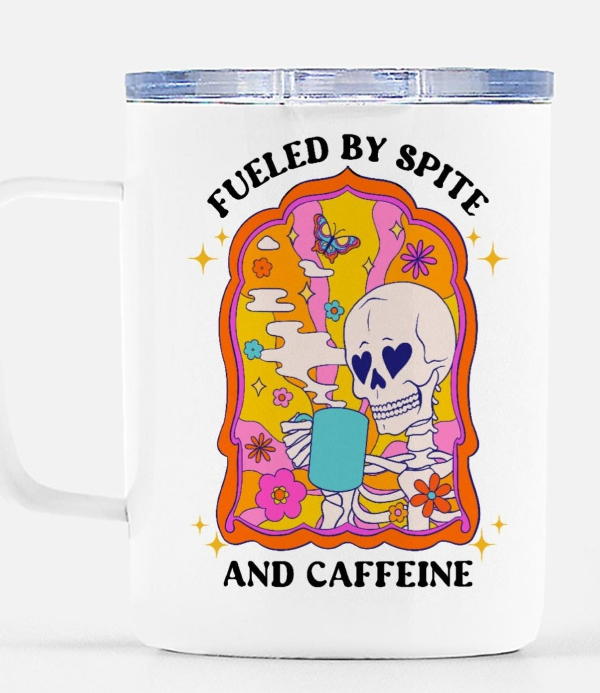 Fueled By Spite And Caffeine Mugs - UntamedEgo LLC.