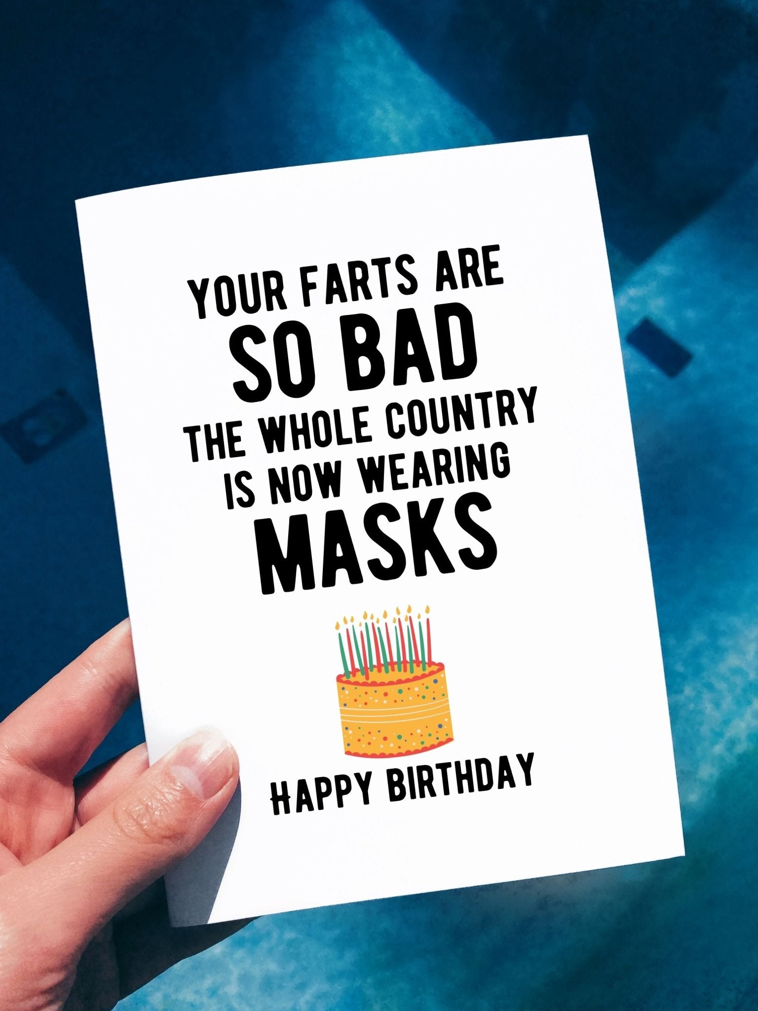 Funny Farts Birthday Card - UntamedEgo LLC.