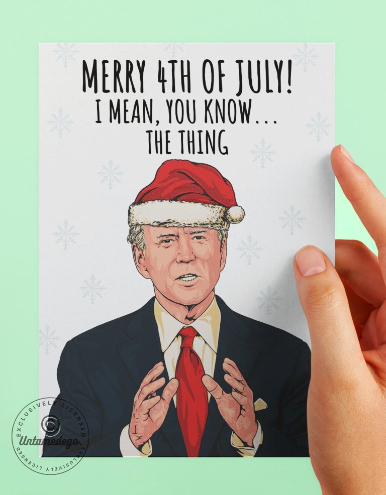 Funny Joe Christmas Card - UntamedEgo LLC.
