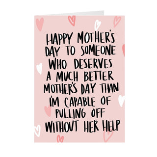 Funny Mother's Day Card For Wife - UntamedEgo LLC.