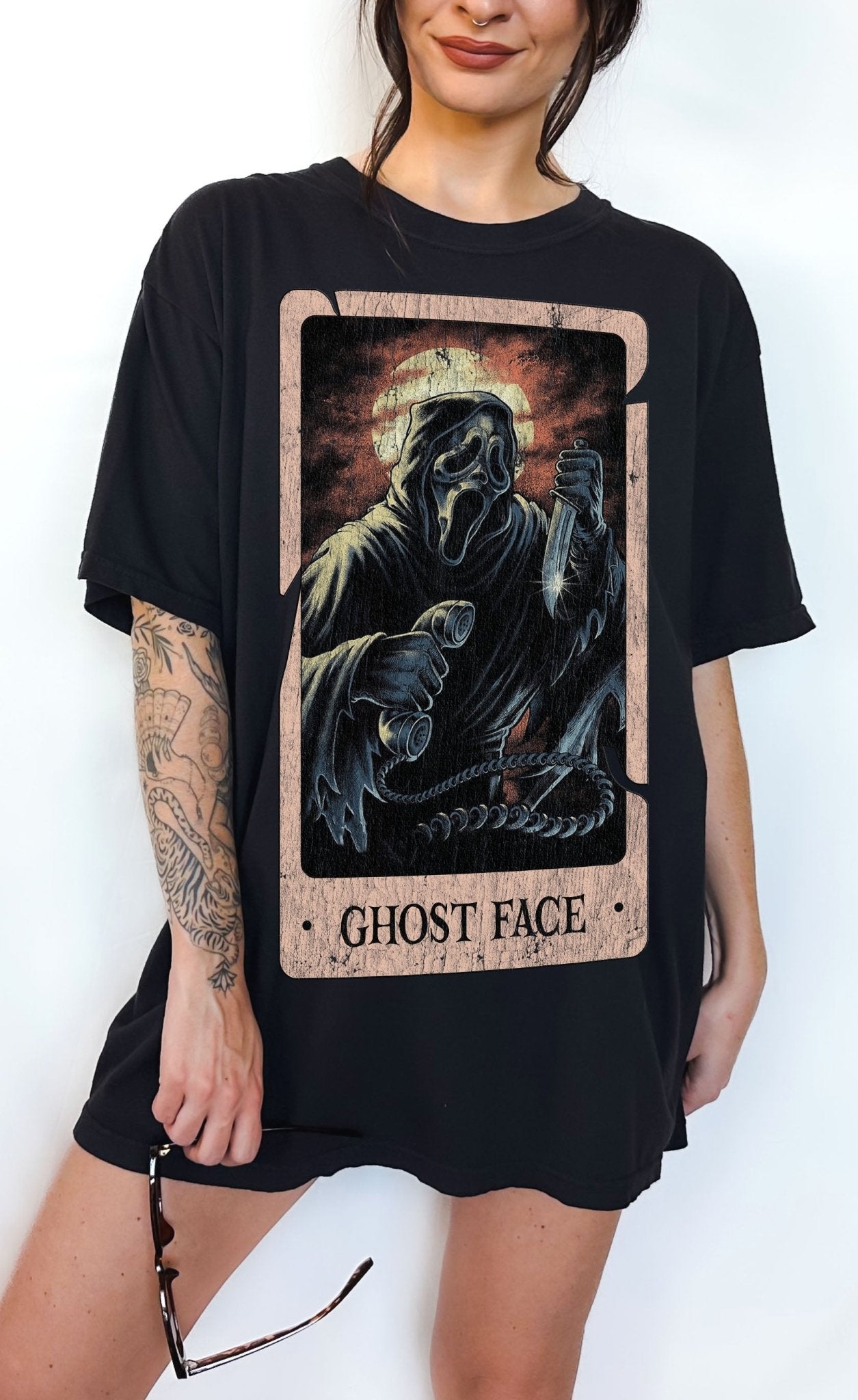 Ghost Face Horror Halloween Tee - UntamedEgo LLC.