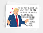 Great Sister-In-Law Trump Card - UntamedEgo LLC.