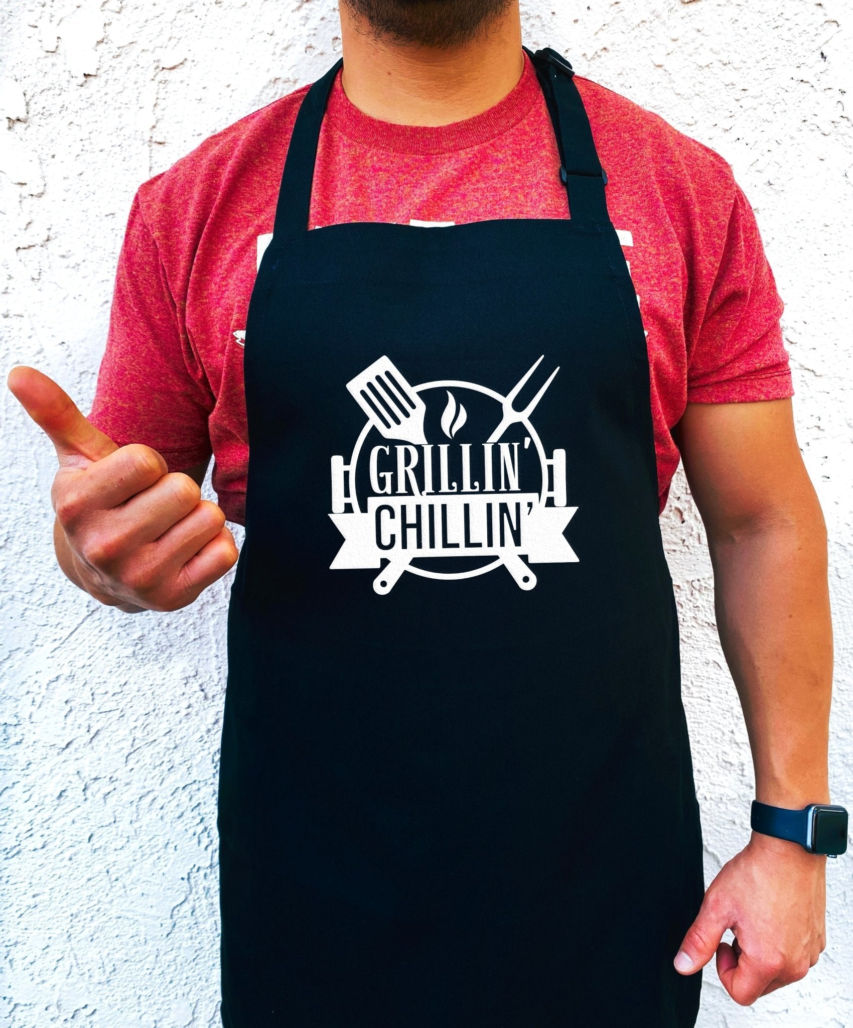 Grillin Chillin Apron - UntamedEgo LLC.