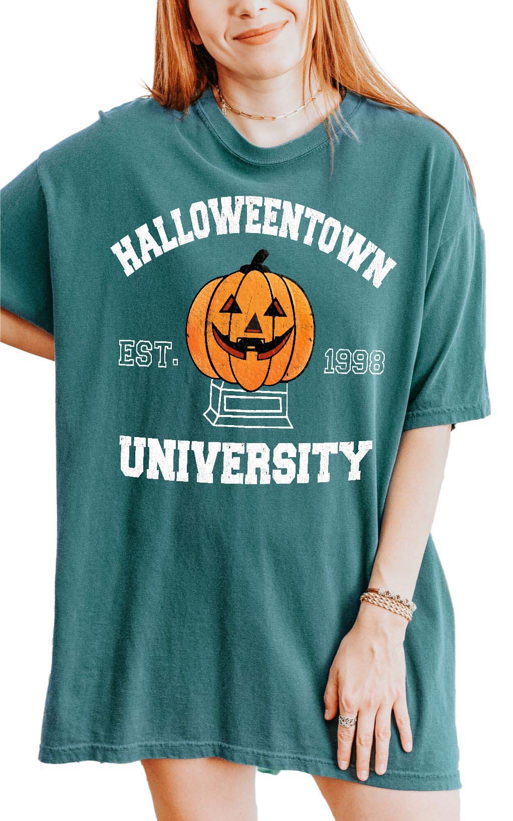 Halloweentown University Sweatshirt - T-Shirt, Halloweentown Sweatshirt,  Halloweentown University Sweater, Vintage Halloween Sweatshirts for Women  or Men at  Women's Clothing store