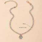 Hamsa Crystal Pendant Necklace - UntamedEgo LLC.