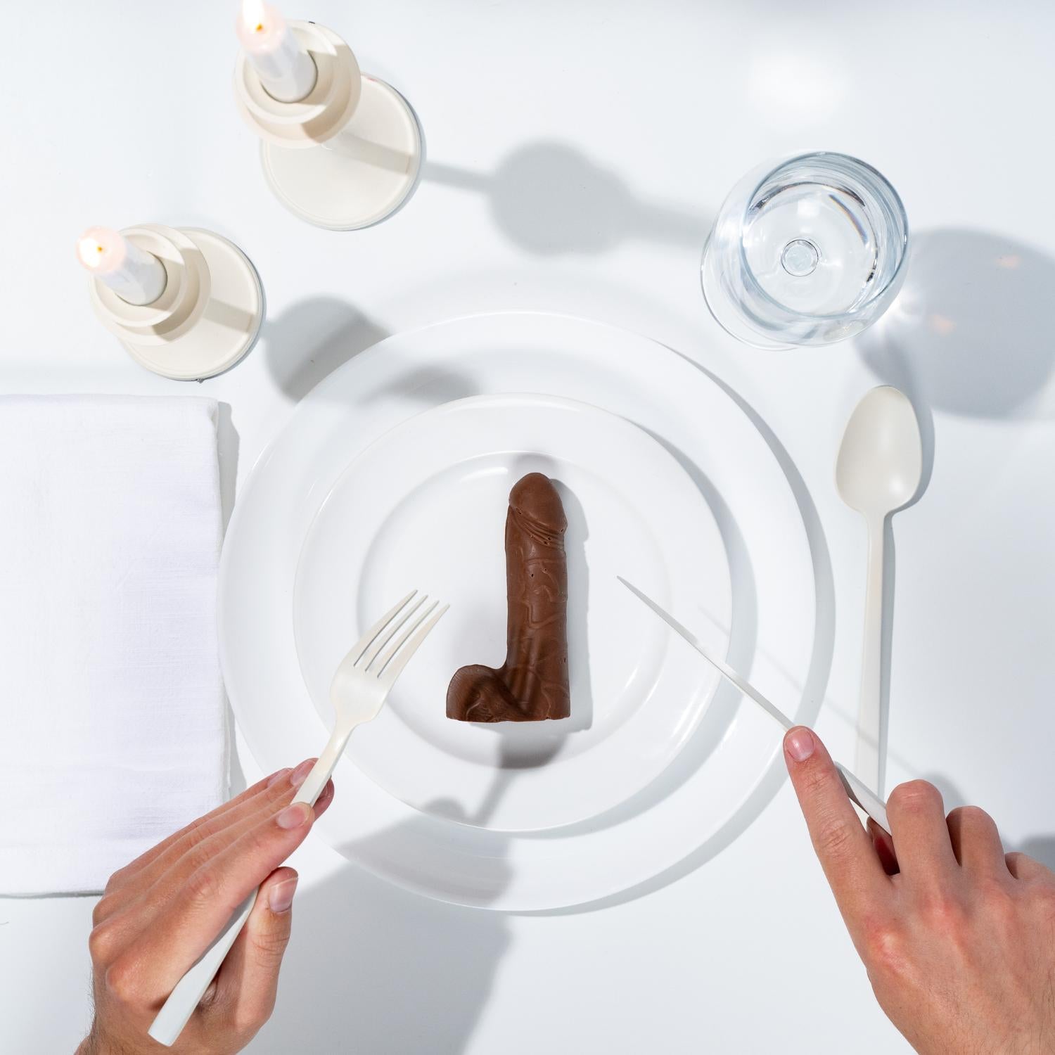 Happy Birthday - Eat A Dick Chocolate by DickAtYourDoor - UntamedEgo LLC.