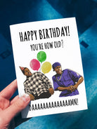 Happy Birthday Funny Damnn Greeting Card - UntamedEgo LLC.