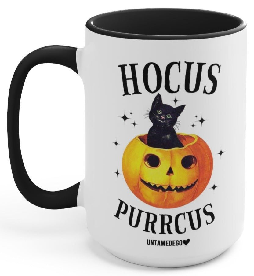 Hocus Purrcus 15oz Mug - UntamedEgo LLC.